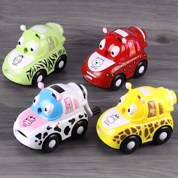 Точилка фигурная механическая DARVISH Машинки ассорти, арт. DV-6573