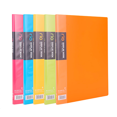 Папка с мультифорами 10стр DELI Rio ассорти, арт. 5031