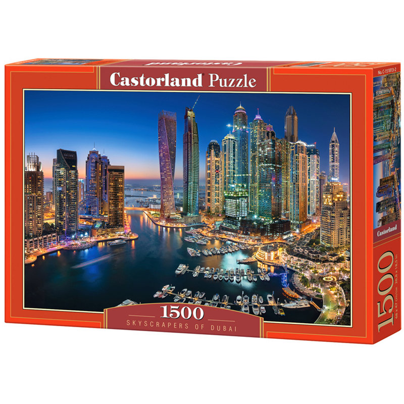 Пазлы 1500 Небоскребы Дубая CASTORLAND PUZZLE, арт. С-151813