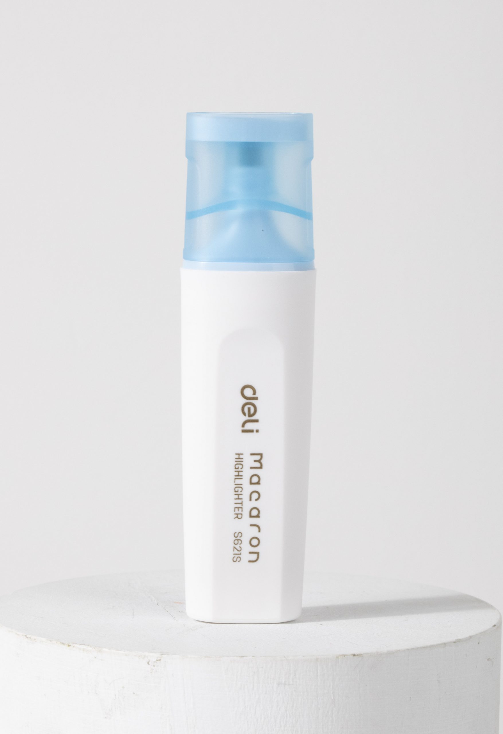 Маркер текстовый синий 5мм DELI Macaron, арт. ES621S-blue