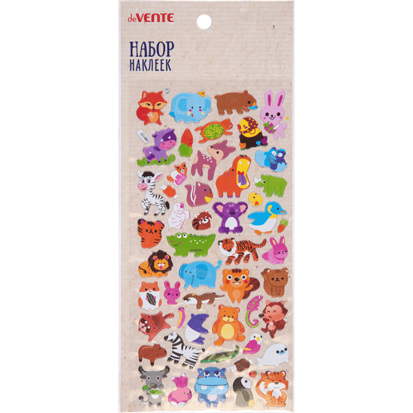 Наклейки объемные 9*17,5 deVENTE Funny dog, арт. 8002041