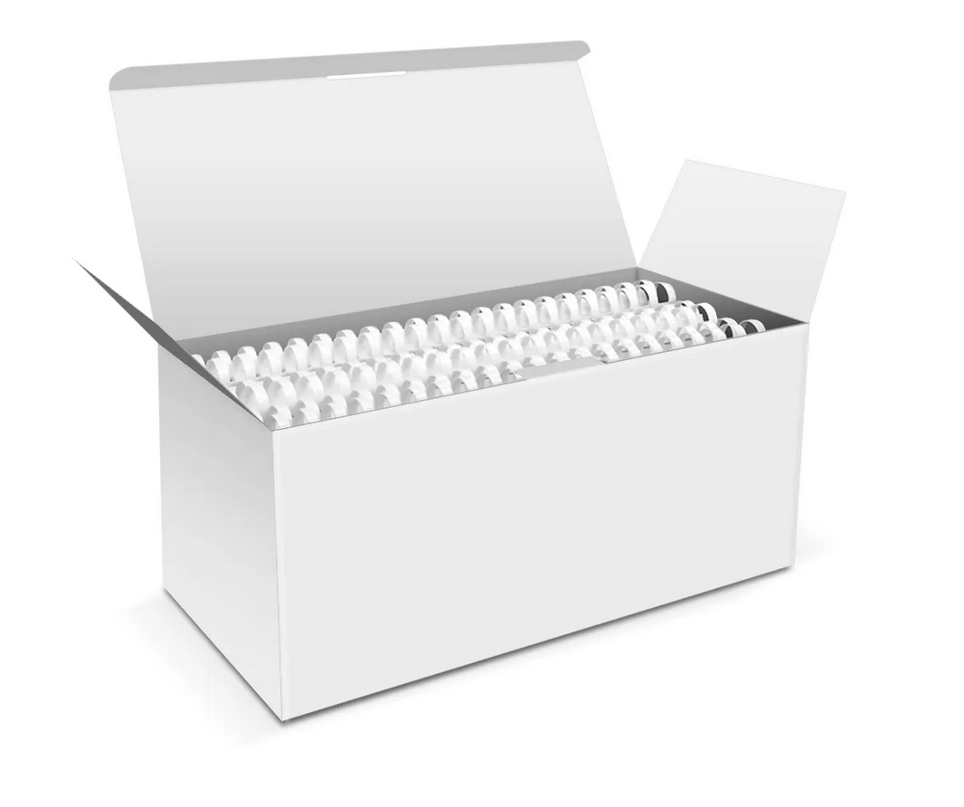 Пружина для брошюрирования 51мм 410-470листов ГЕЛЕОС белая, арт. ВCA4-51W