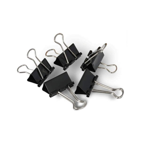 Зажим для бумаг 19 мм черный DOLCE COSTO, арт. D00117