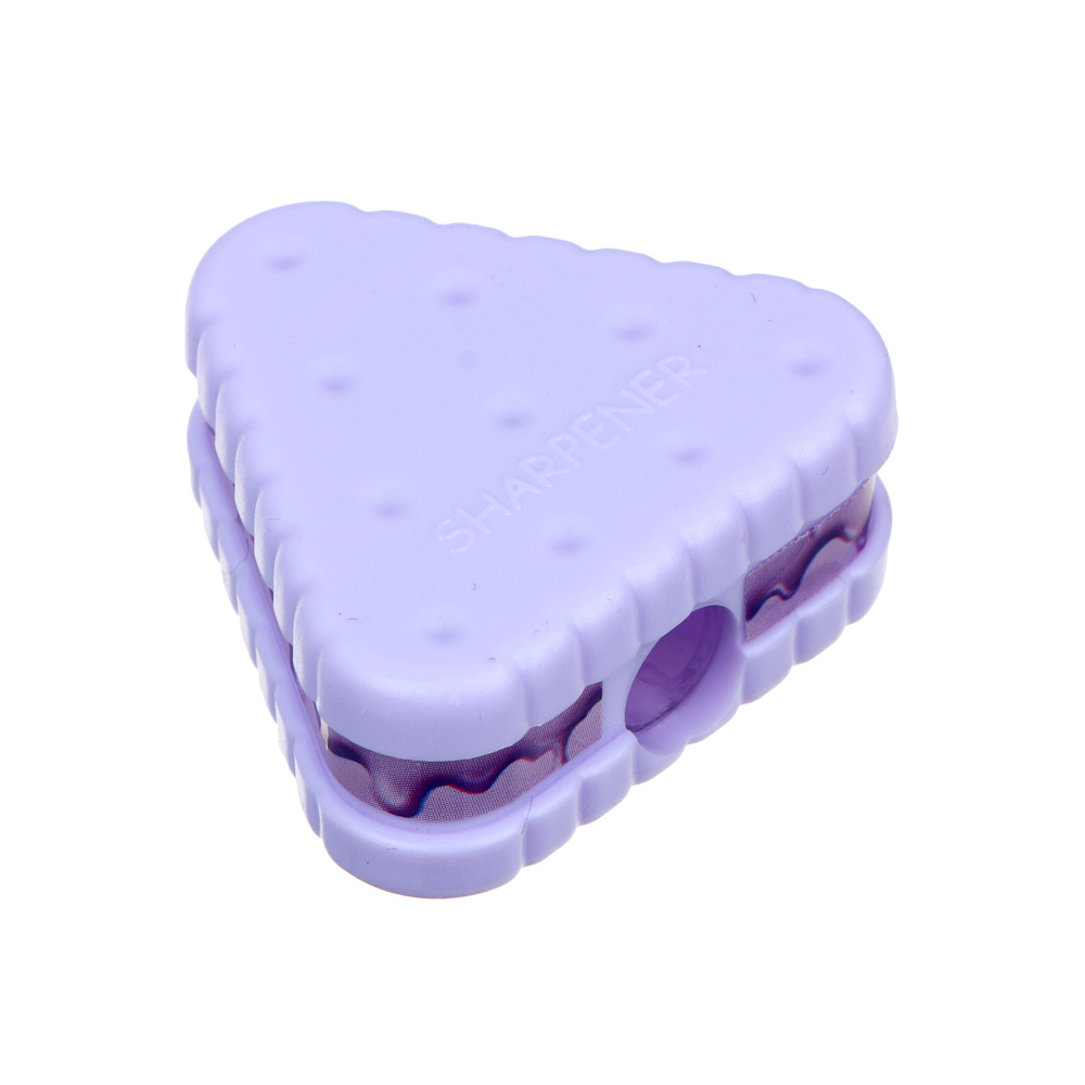 Точилка фигурная с контейнером CLIP STUDIO Печенье ассорти, арт. 576-047