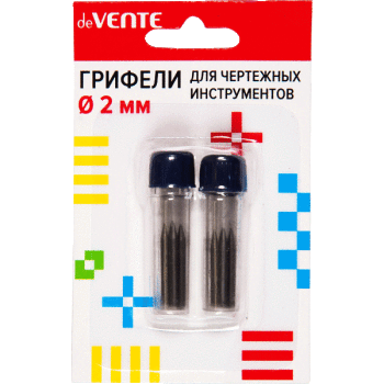Грифель цанговый 2мм HB deVENTE 8шт/упак, арт. 5094300