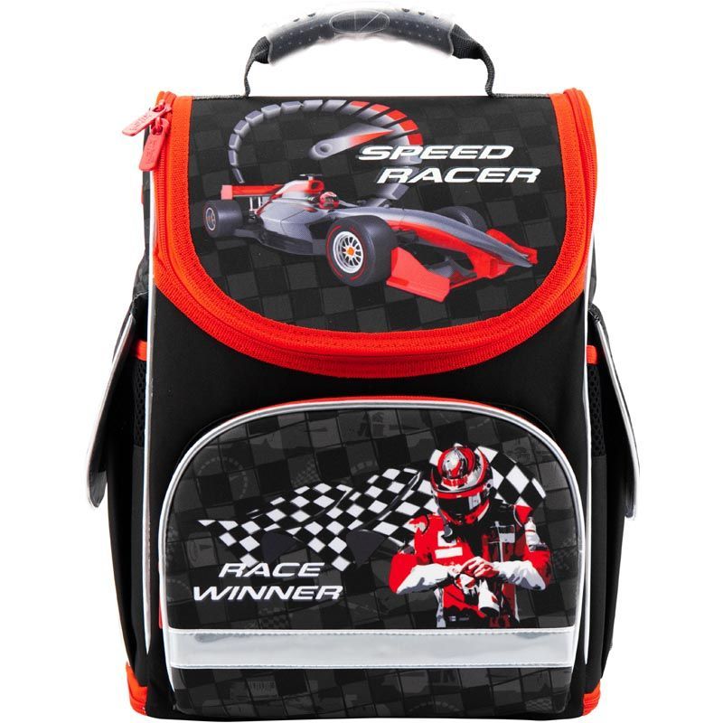 Рюкзак школьный KITE Speed Racer каркасный разборный ортопед, арт. K18-500S-1