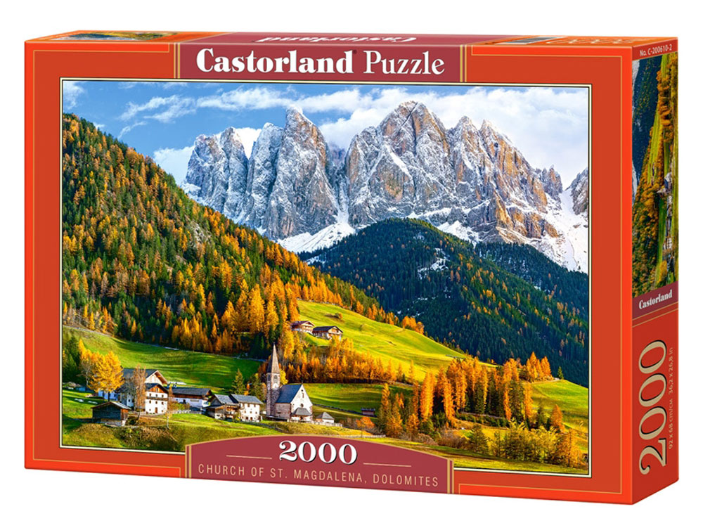 Пазлы 2000 Церковь Св. Магдолены CASTORLAND PUZZLE, арт. С-200610