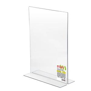 Подставка для рекламных материалов вертикикальная 210*297 STAFF двусторонняя, арт. 291397