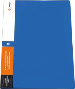 Папка с мультифорами  40стр LAMARK синяя, арт. DB0135-BL