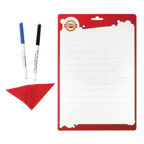 Доска маркерная А4 KOH-I-NOOR+2 маркера, арт. 7790