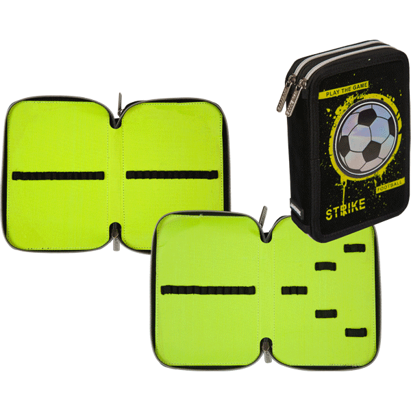 Пенал 2 отделения deVENTE Strike, арт. 7012326