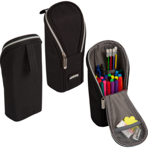 Пенал 1 отделение deVENTE Private черный, арт. 7025353