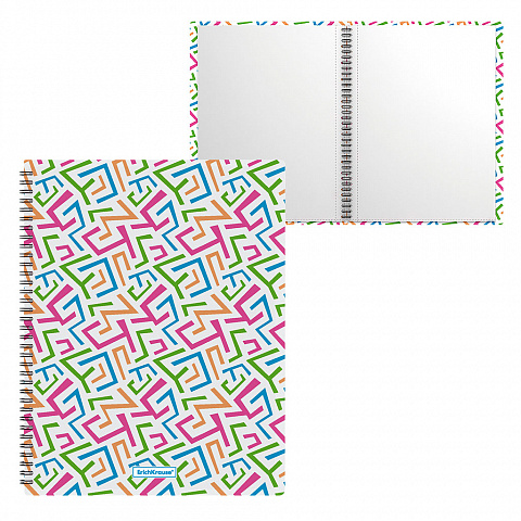 Папка с мультифорами 20стр ERICH KRAUSE Lines на спирали, арт. 46997