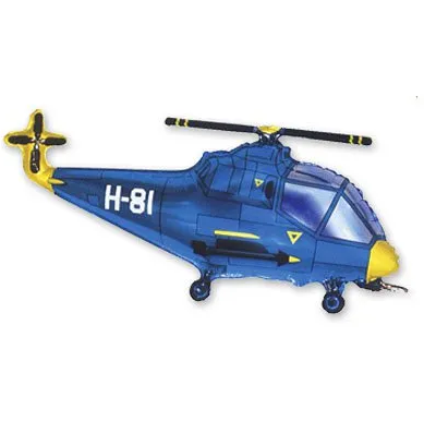 Шар фольгированный Вертолет 12" , арт. 1206-0352