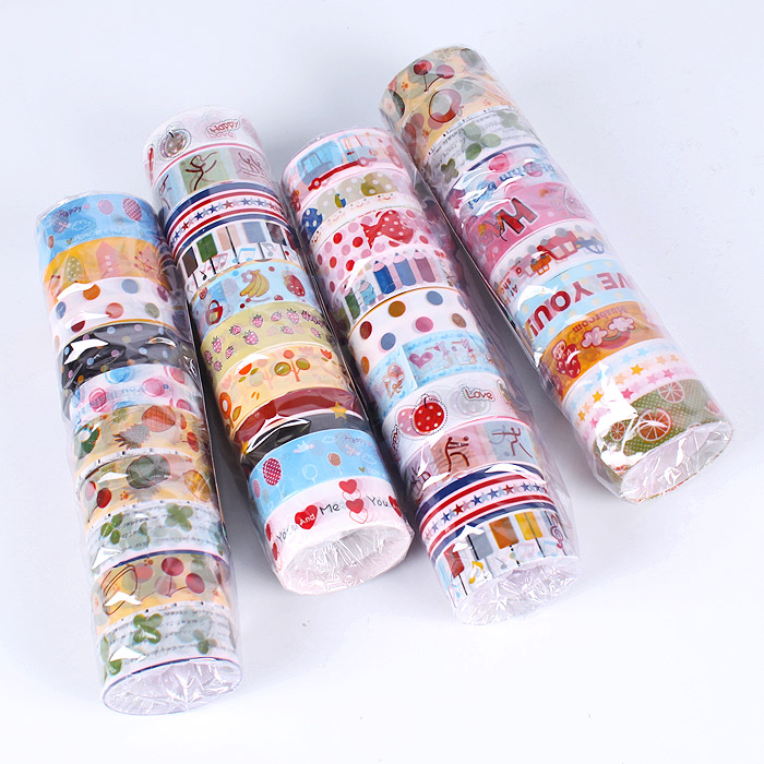 Скотч декоративный 15мм*2м DARVISH ассорти, арт. DV-8173/DV-9197/DV-9195