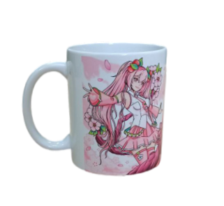 Кружка 330 мл Мику и Сакура в подарочной коробке, арт. КР-289