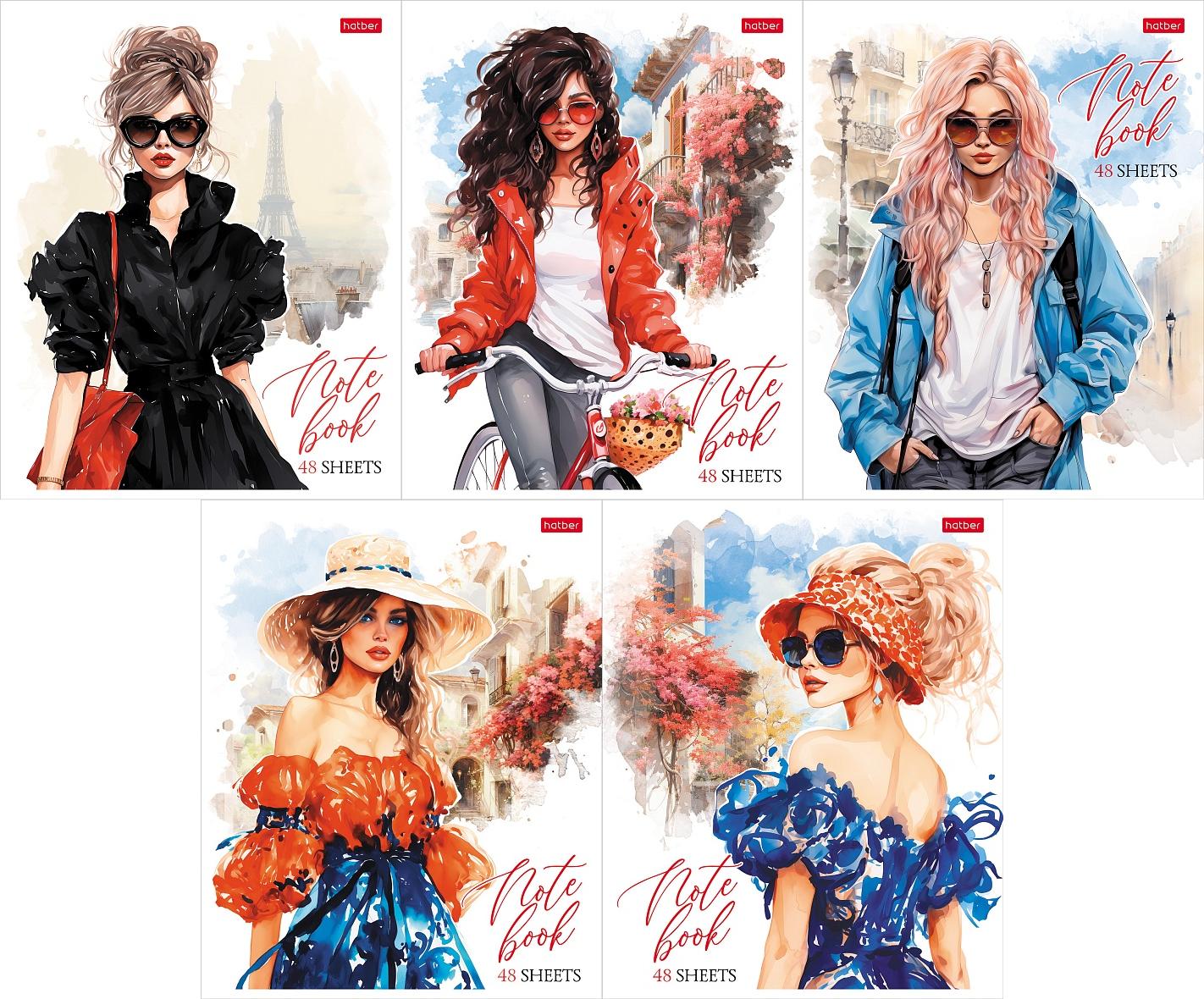 Тетрадь А5 48л клетка ХАТБЕР Следуй за Мечтой, арт. 48Т5лВ1 