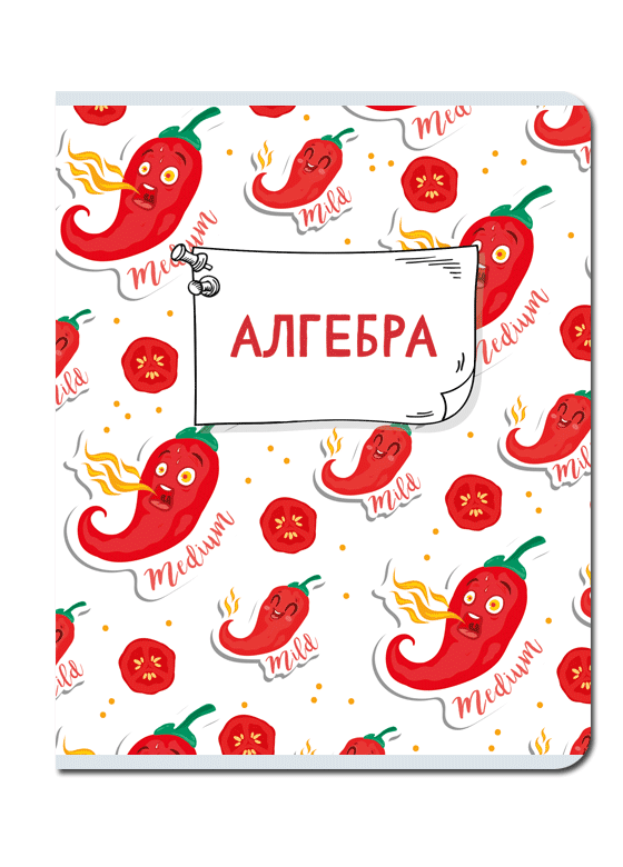 Тетрадь предметная Алгебра 48л клетка FINE BOOKS Каваи, арт. FB299
