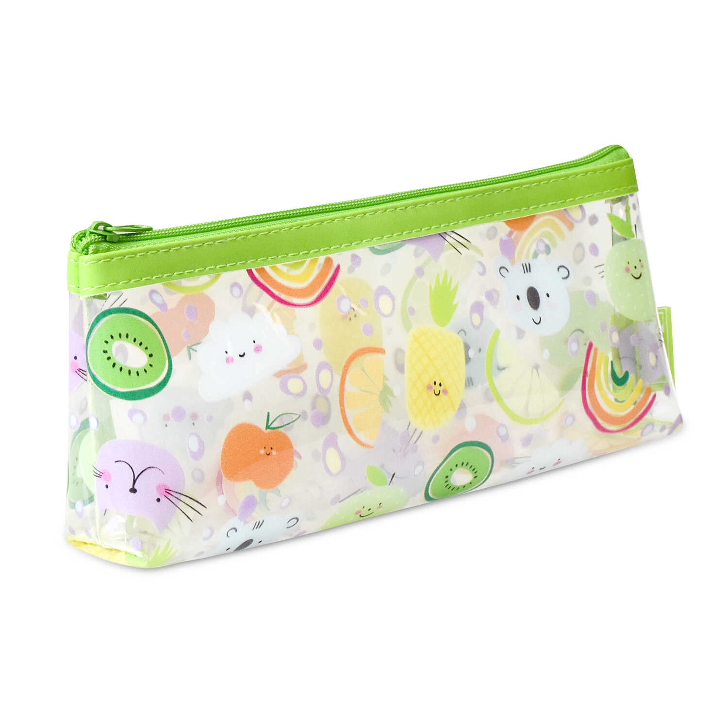 Пенал-косметичка 1 отделение ФЕНИКС Фрукты, арт. 53995/53994