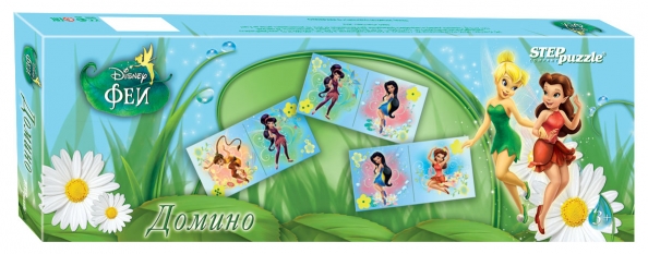 Игра настольная Домино СТЕП ПАЗЛ Disney Феи, арт. 80108