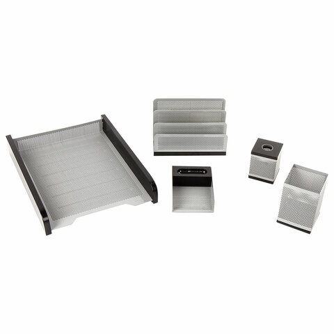 Набор настольный деревянный 5 предметов GALANT Wood&Metal черное дерево, арт. 230875