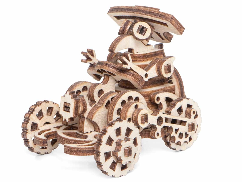 Конструктор деревянный LEMMO Робот Чакки 43 дет, арт. 0202