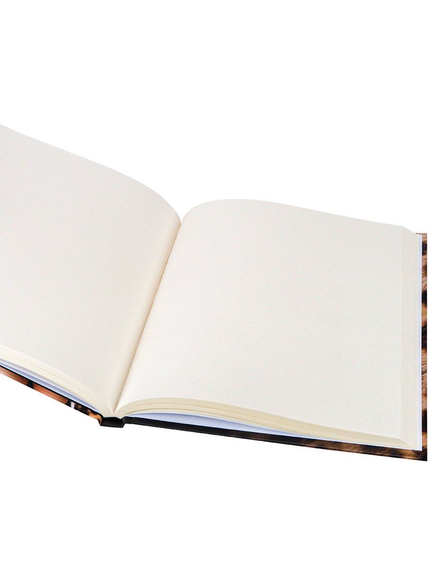 Блокнот/скетчбук А5  80л 80г/м2 ПРОФ-ПРЕСС Девушка и леопарды, арт. 80-2357