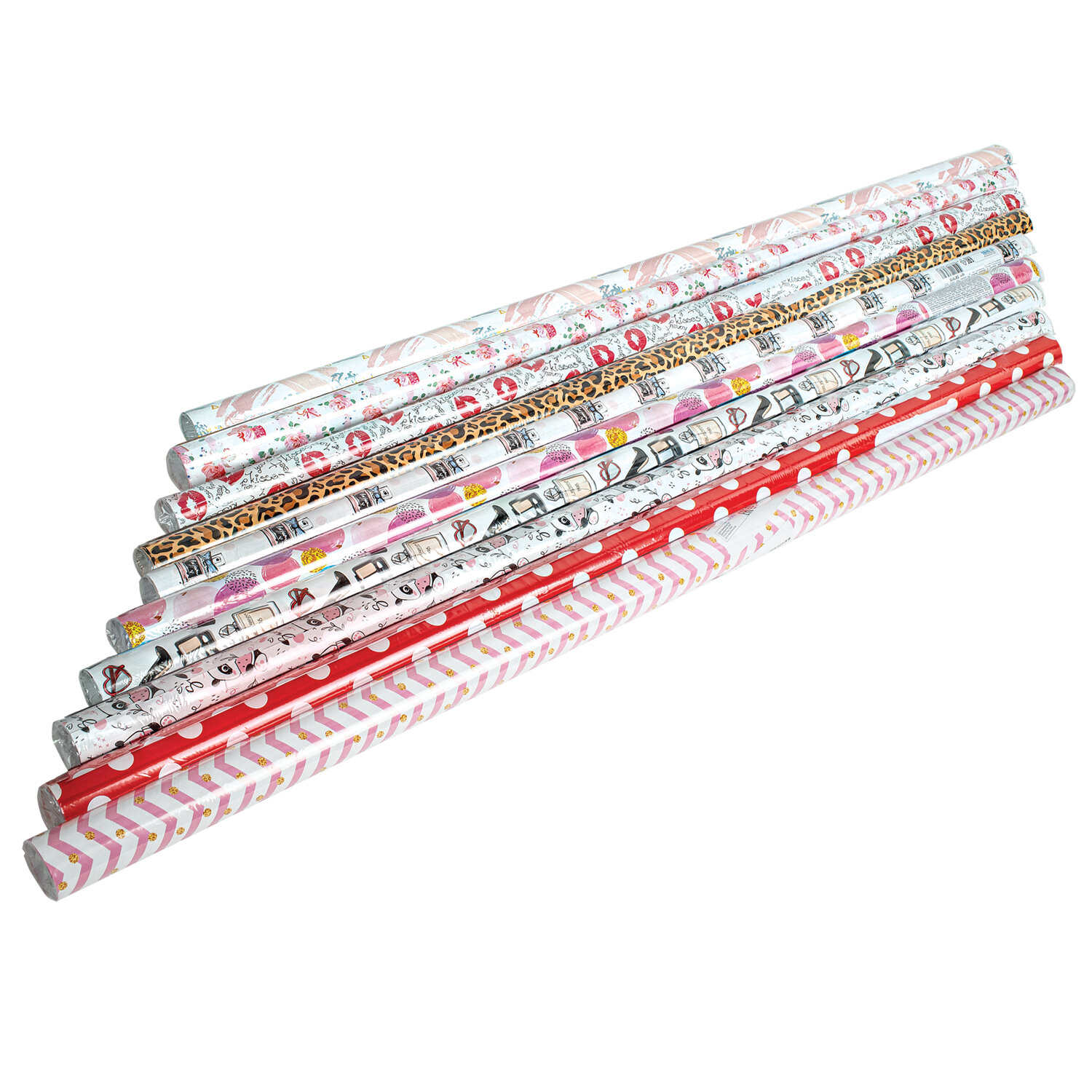 Бумага упаковочная 70*100 ЗОЛОТАЯ СКАЗКА For Women ассорти, арт. 591915