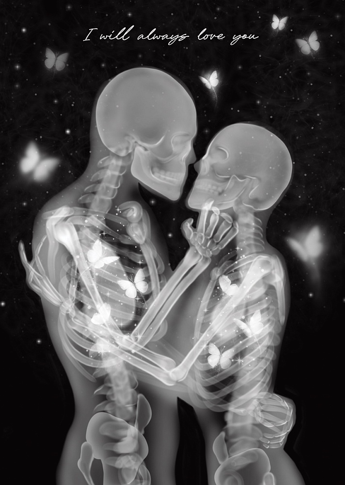 Блокнот А5 64л кл/точка ПРОФ-ПРЕСС Скелеты тв обл, арт. 64-0347