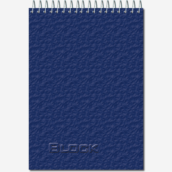 Блокнот А5 60л клетка спираль ПОЛИНОМ Steno-Office, арт. 14с4