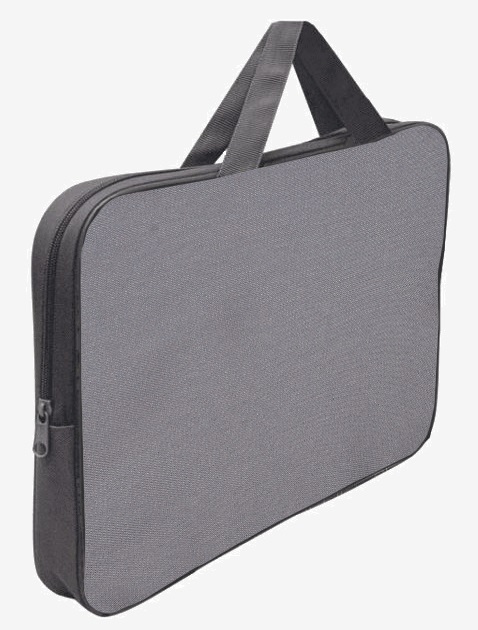 Папка студенческая А3 на молнии с ручками deVENTE серая, арт. 3075921