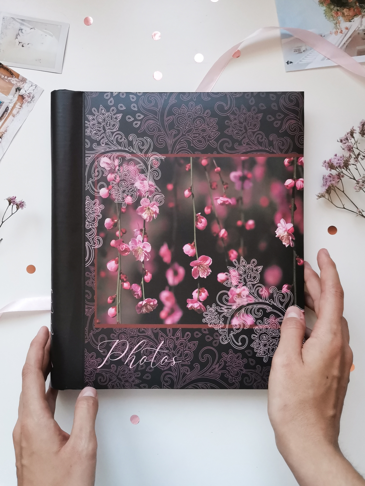 Фотоальбом 23*28см ПОЛИНОМ Bloom 20л магнитный, арт. FA 20М.003