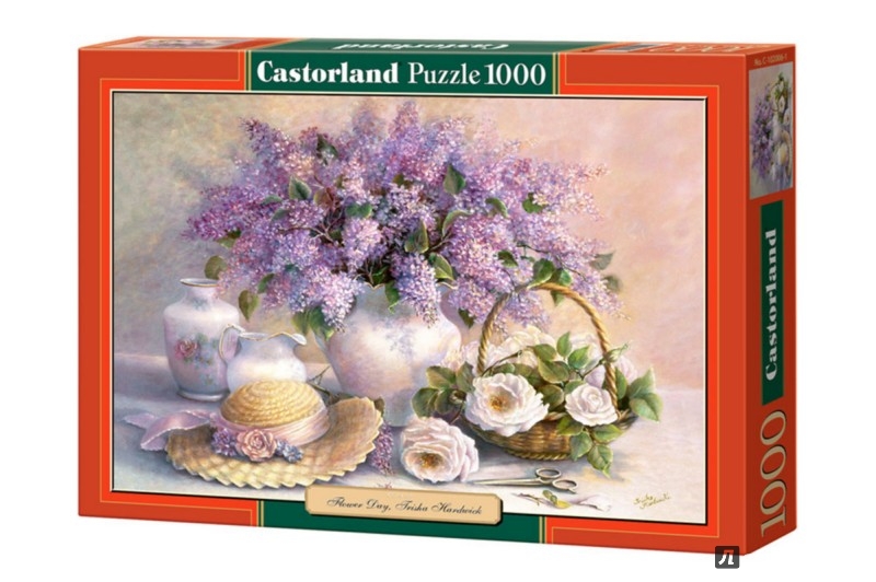 Пазлы 1000 Цветы, живопись CASTORLAND PUZZLE, арт. С-102006