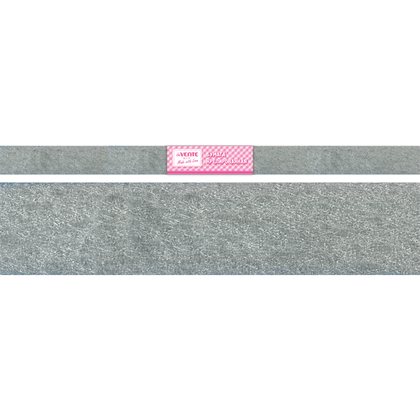 Бумага цветная крепированная 50см*250см deVENTE серая, арт. 8040432