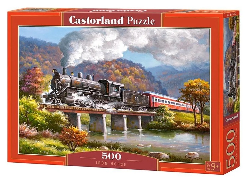 Пазлы 500 Паровоз CASTORLAND PUZZLE, арт. B-53452