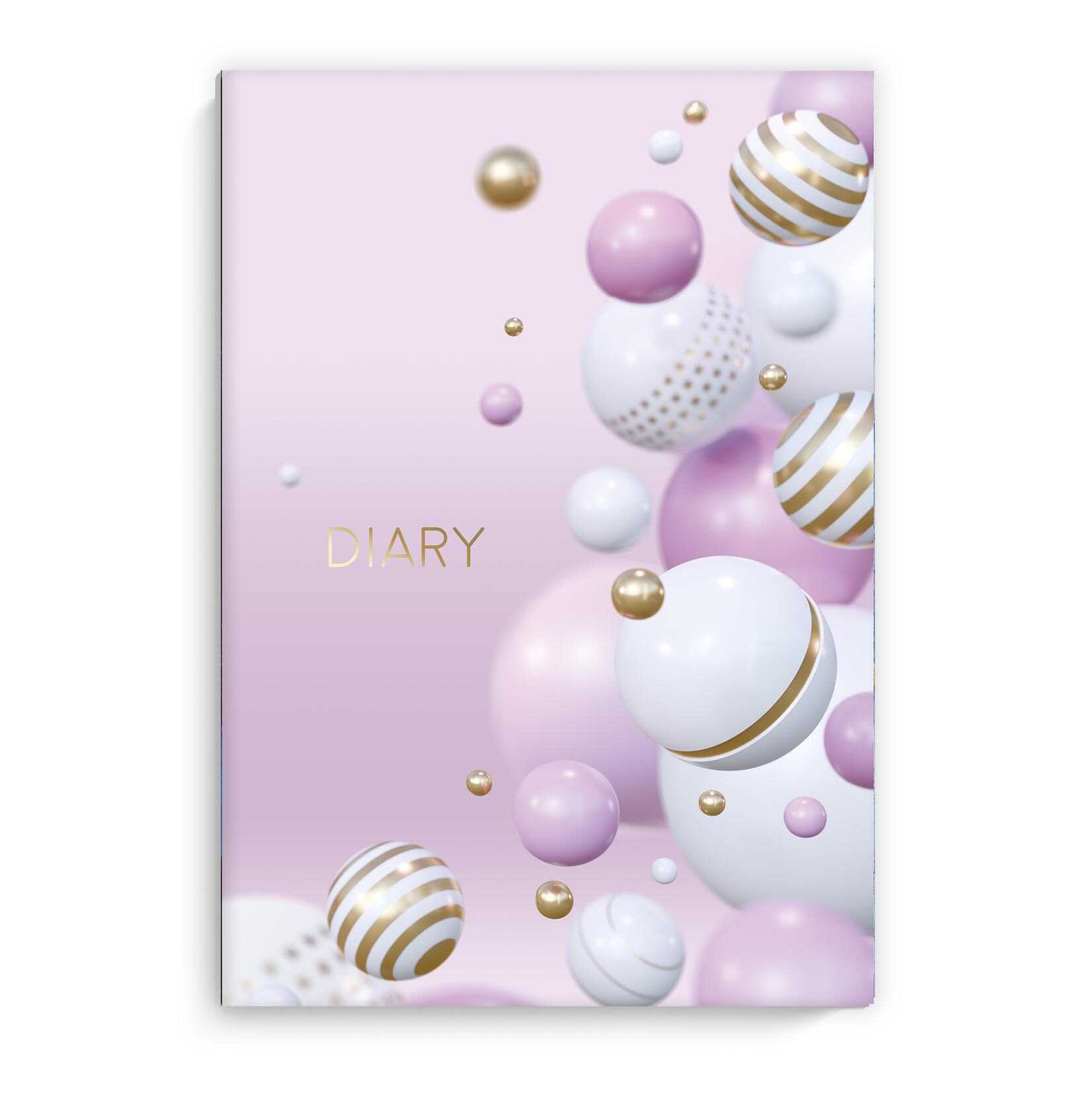 Ежедневник недатированный А5 ФЕНИКС Diary Яркая графика soft touch интегральная обложка, арт. 61463