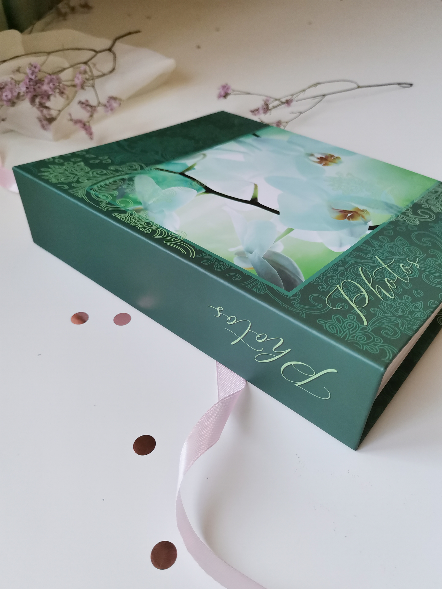 Фотоальбом 10*15 200 фото ПОЛИНОМ Bloom Сирень, арт. FA 200.005-4