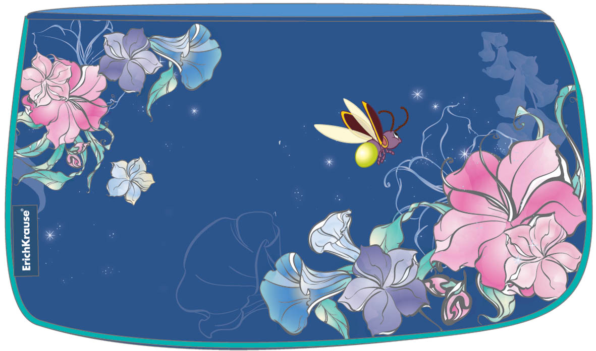 Пенал-косметичка 2 отделения ERICH KRAUSE Fairies Batic , арт. 30615