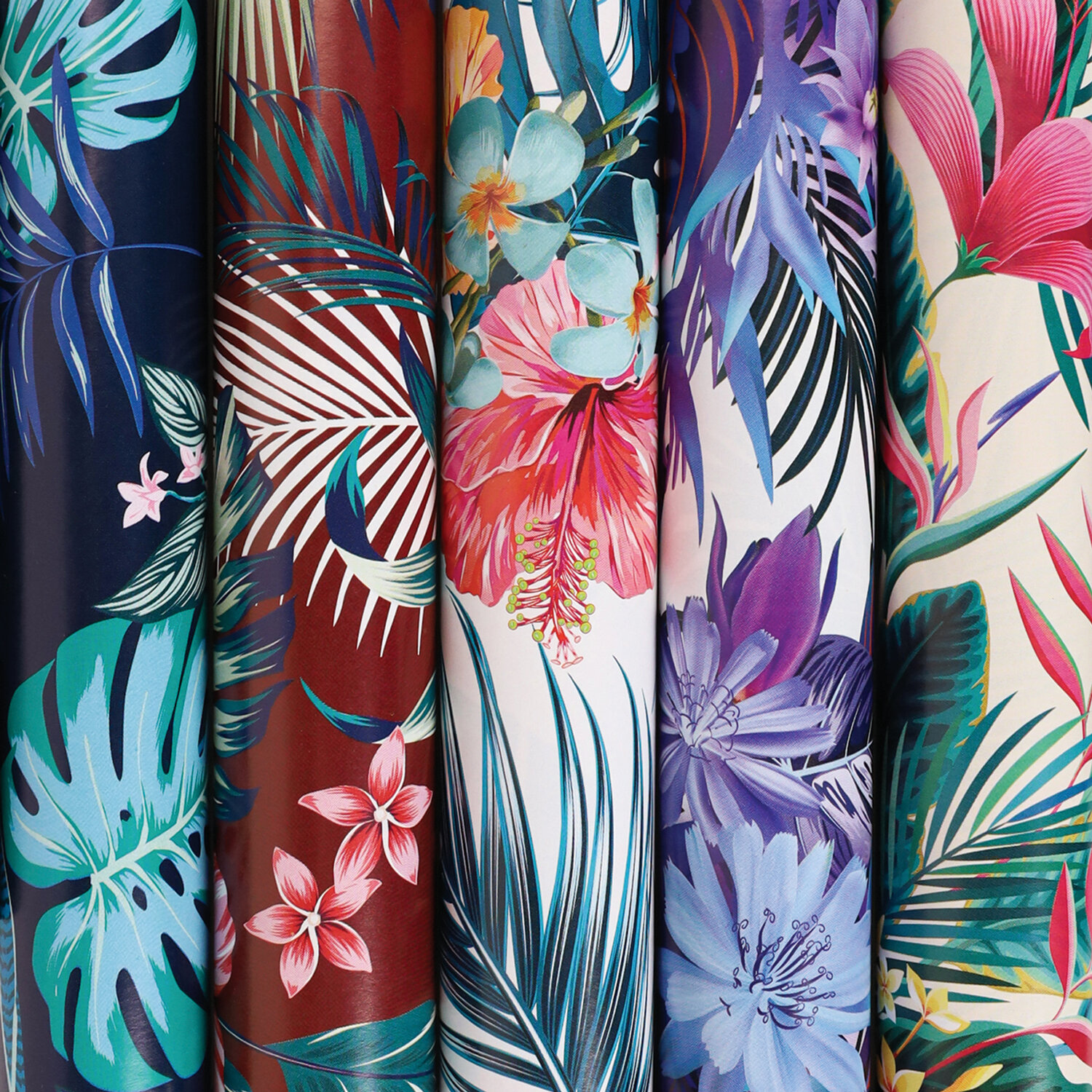 Бумага упаковочная 70*100см Tropics ЗОЛОТАЯ СКАЗКА ассорти, арт. 591593