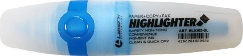 Маркер текстовой голубой 1-5мм LAMARK, арт. HL0305-BL