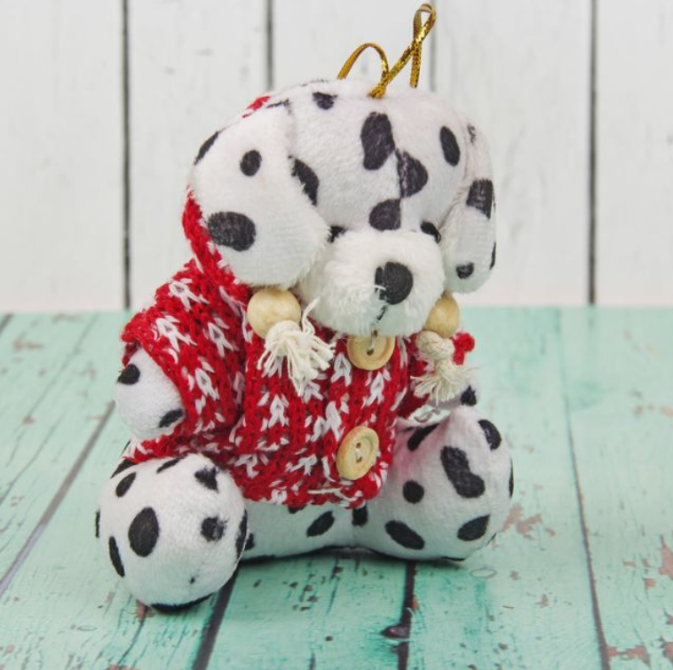 Подвеска-мягкая игрушка СИМА-ЛЕНД Долматинец в кофточке , арт. 2172544