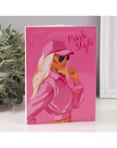 Фотоальбом 10*15 36 фото ПОЛИНОМ Pink Style, арт. ФА 36.001-4