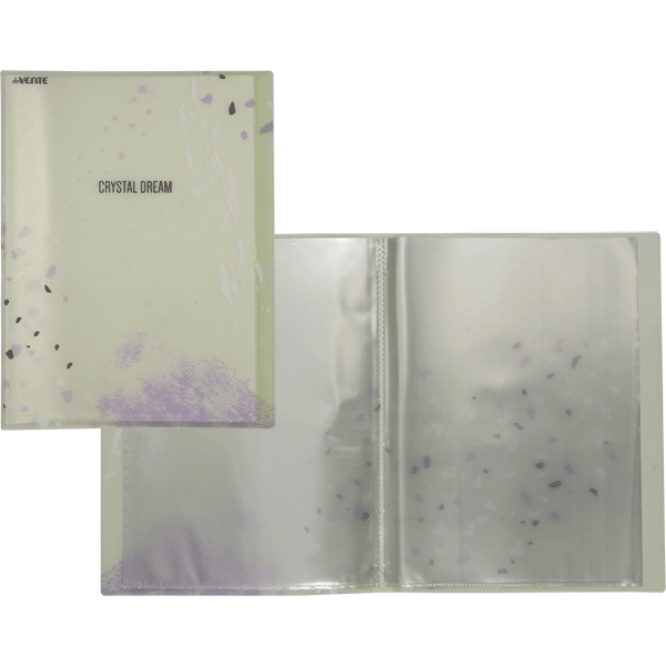 Папка с мультифорами 20стр deVENTE Crystal Dream желтая, арт. 3101905