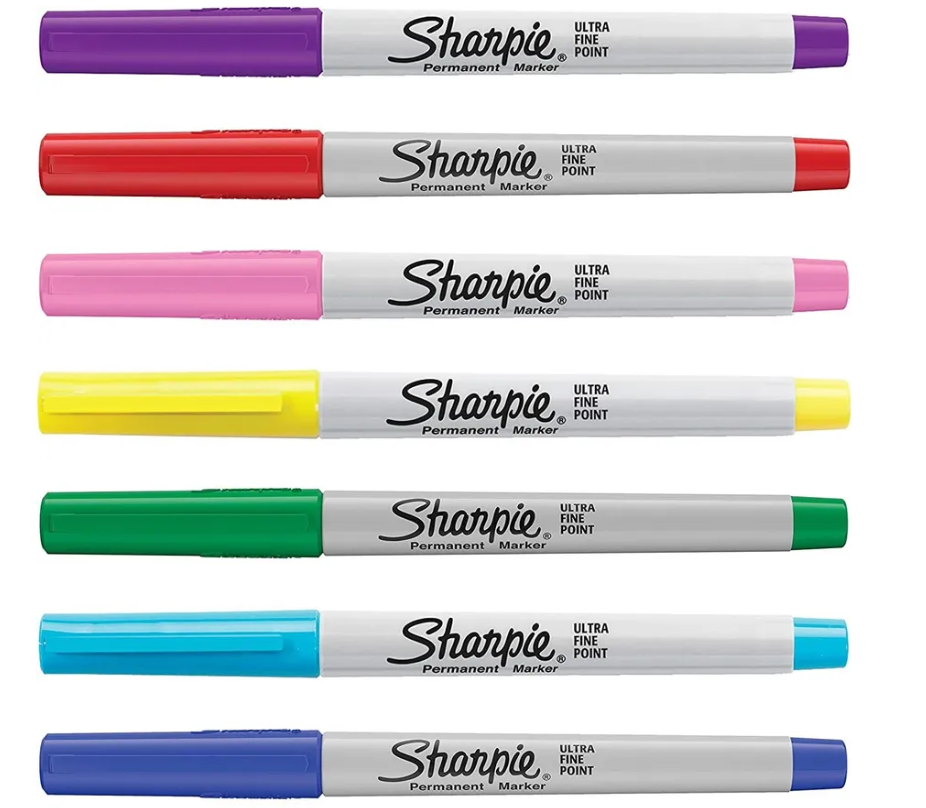 Маркер перманентный круглый ассорти 1мм SHARPIE, арт. 2058158
