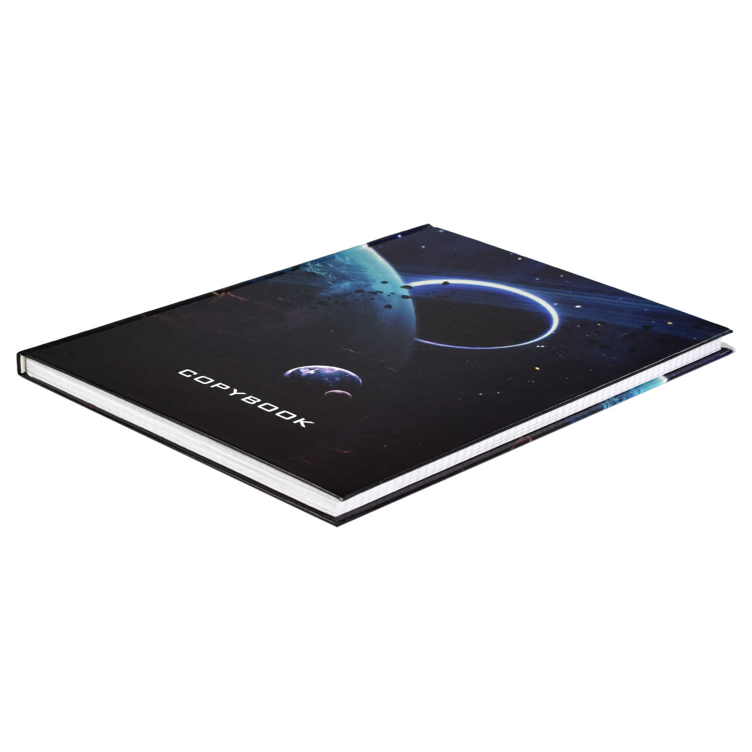 Тетрадь Бизнес А4 96л клетка ФЕНИКС Космос твердая обложка, арт. 61676