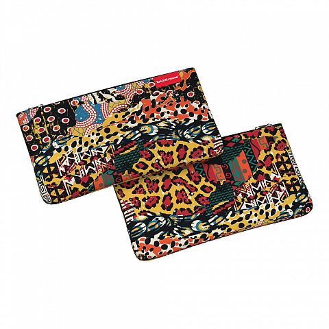 Пенал-косметичка 1 отделение ERICH KRAUSE Light Africa Color, арт. 52342