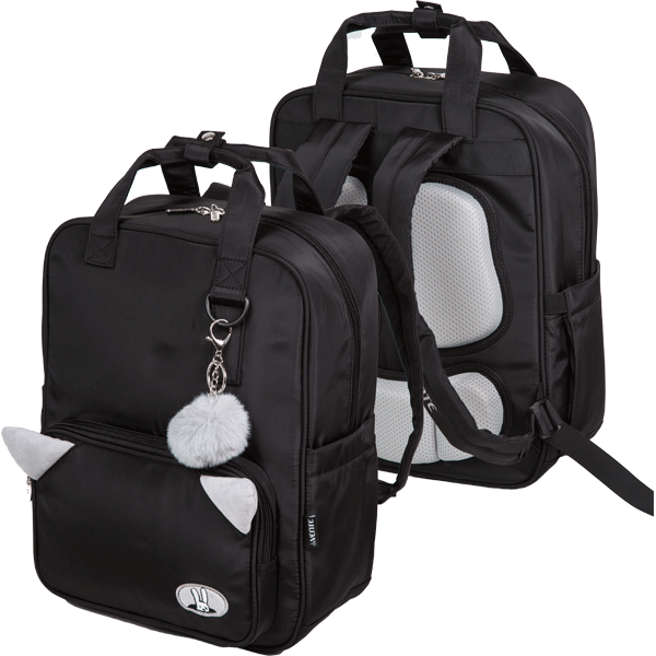 Рюкзак deVENTE Fluffy Ears Rabbit уплотнененная спинка с вентилируемыми вставками, арт. 7033444