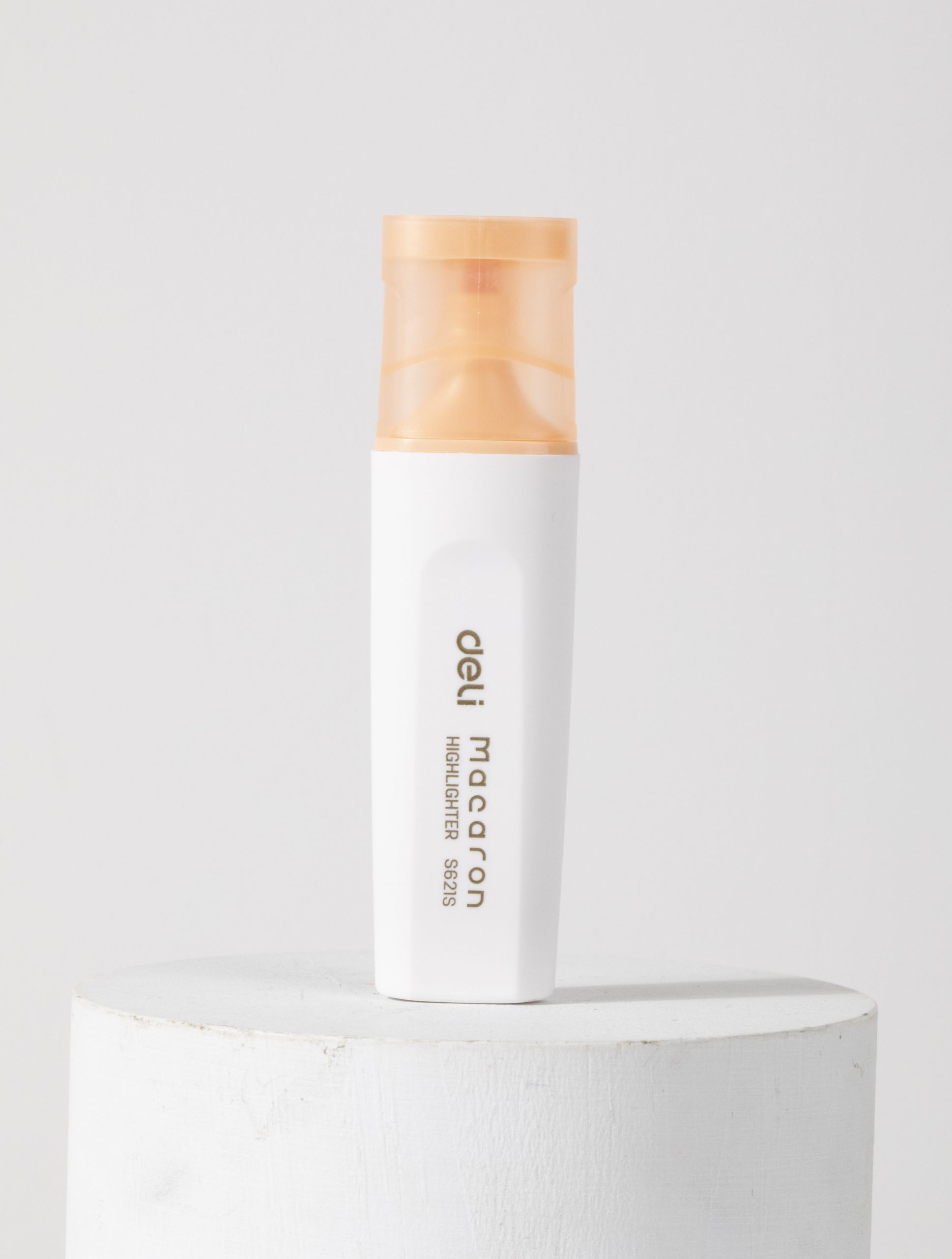 Маркер текстовый оранжевый 5мм DELI Macaron, арт. ES621S-orange