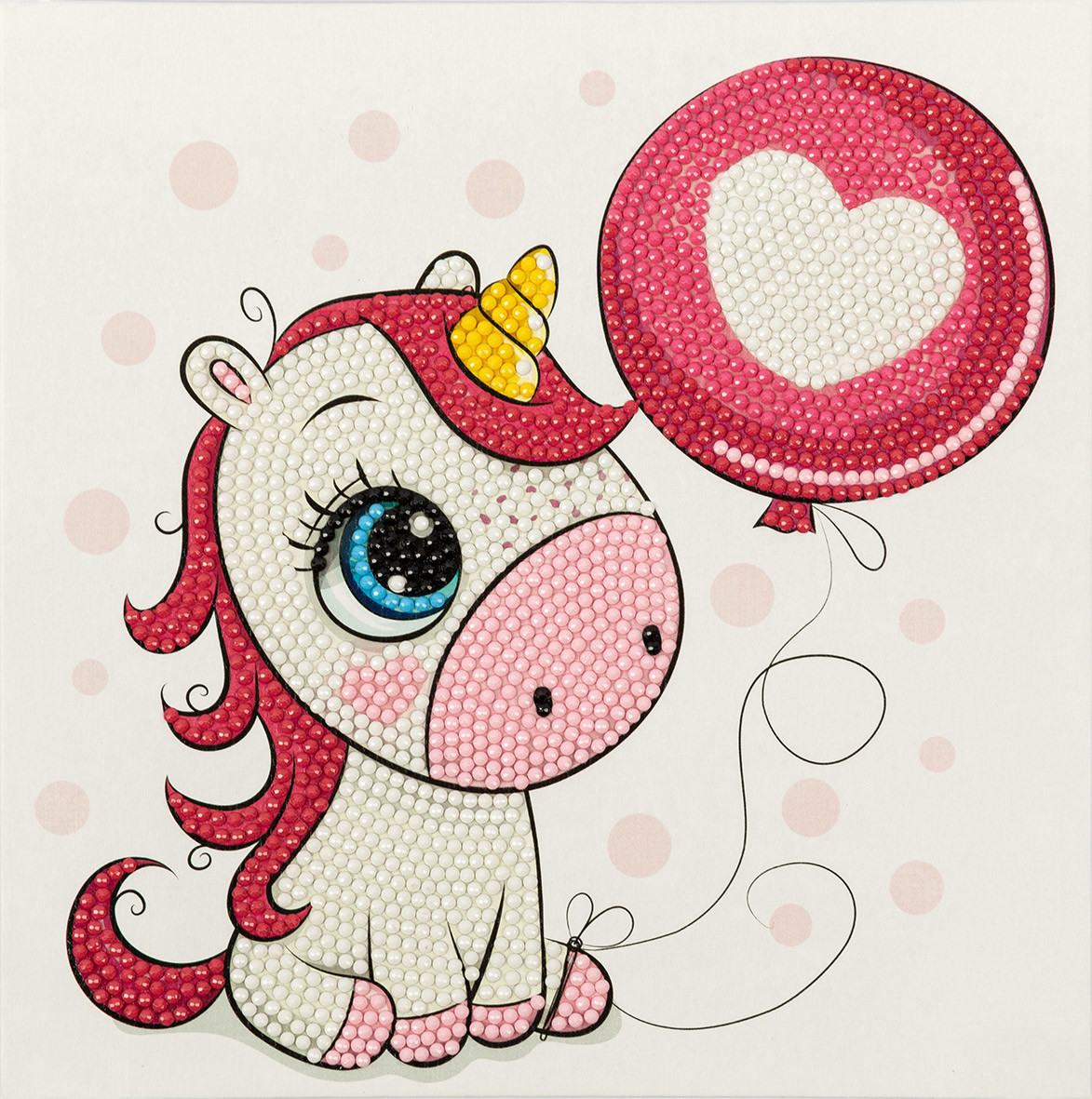 Набор для творчества Алмазная мозаика Постер ФРЕЯ Единорожка 20*20, арт. ALBP-254