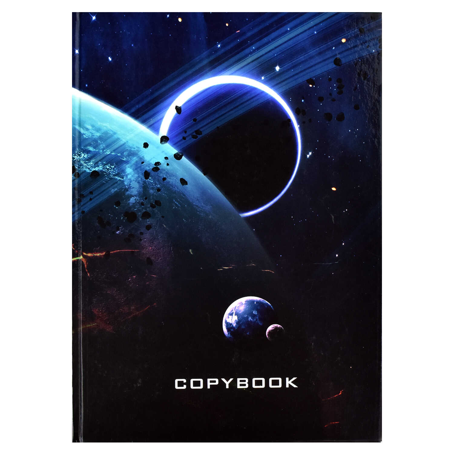 Тетрадь Бизнес А4 96л клетка ФЕНИКС Космос твердая обложка, арт. 61676